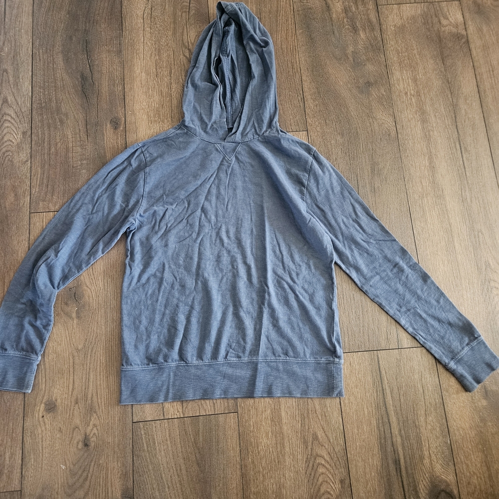 Kids Jcrew Crewcuts Blue Hoodie Pullover Shirt Size 12